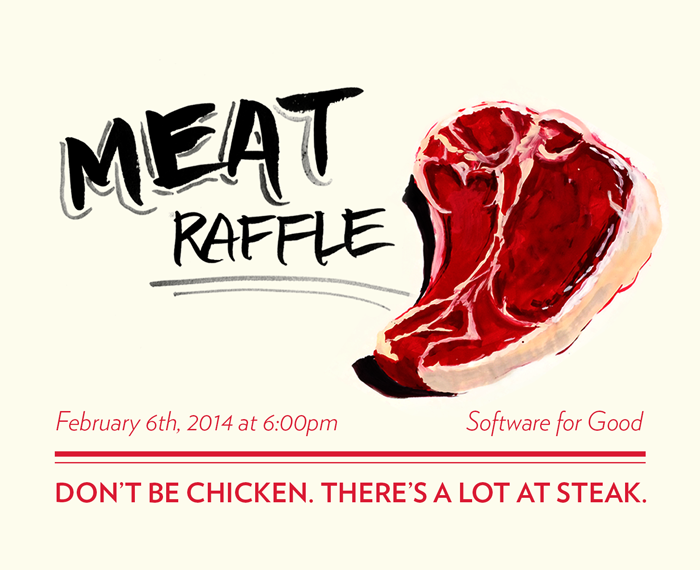 meat raffle clipart - photo #2