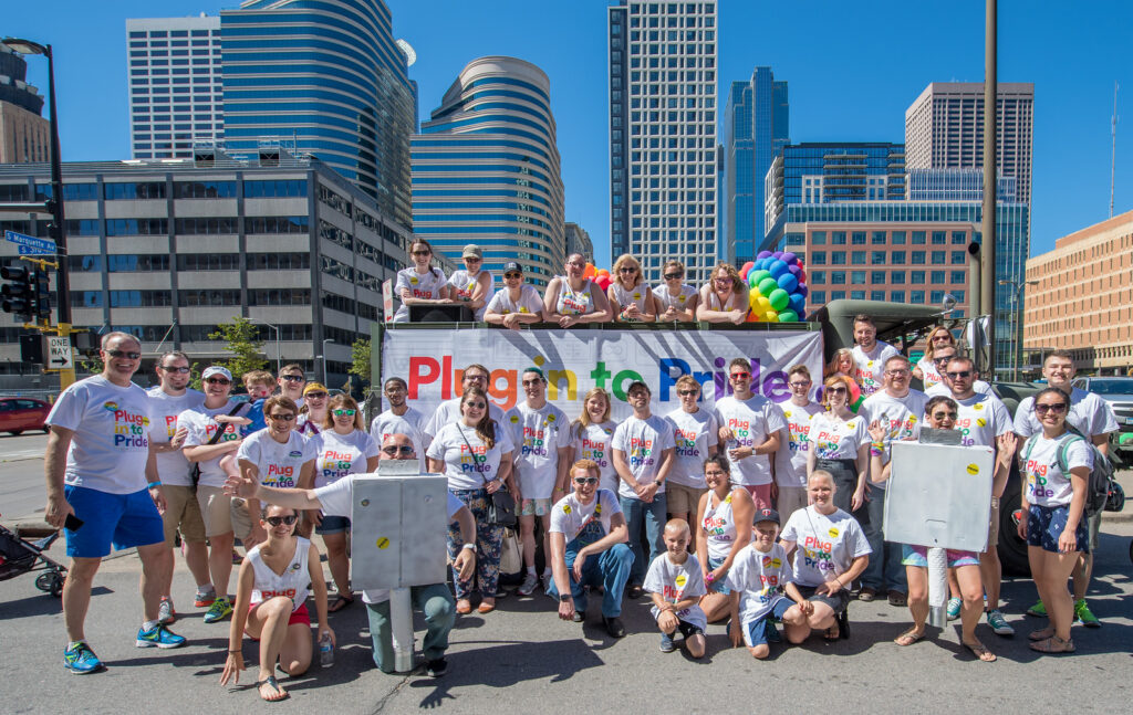 All of us at Pride!