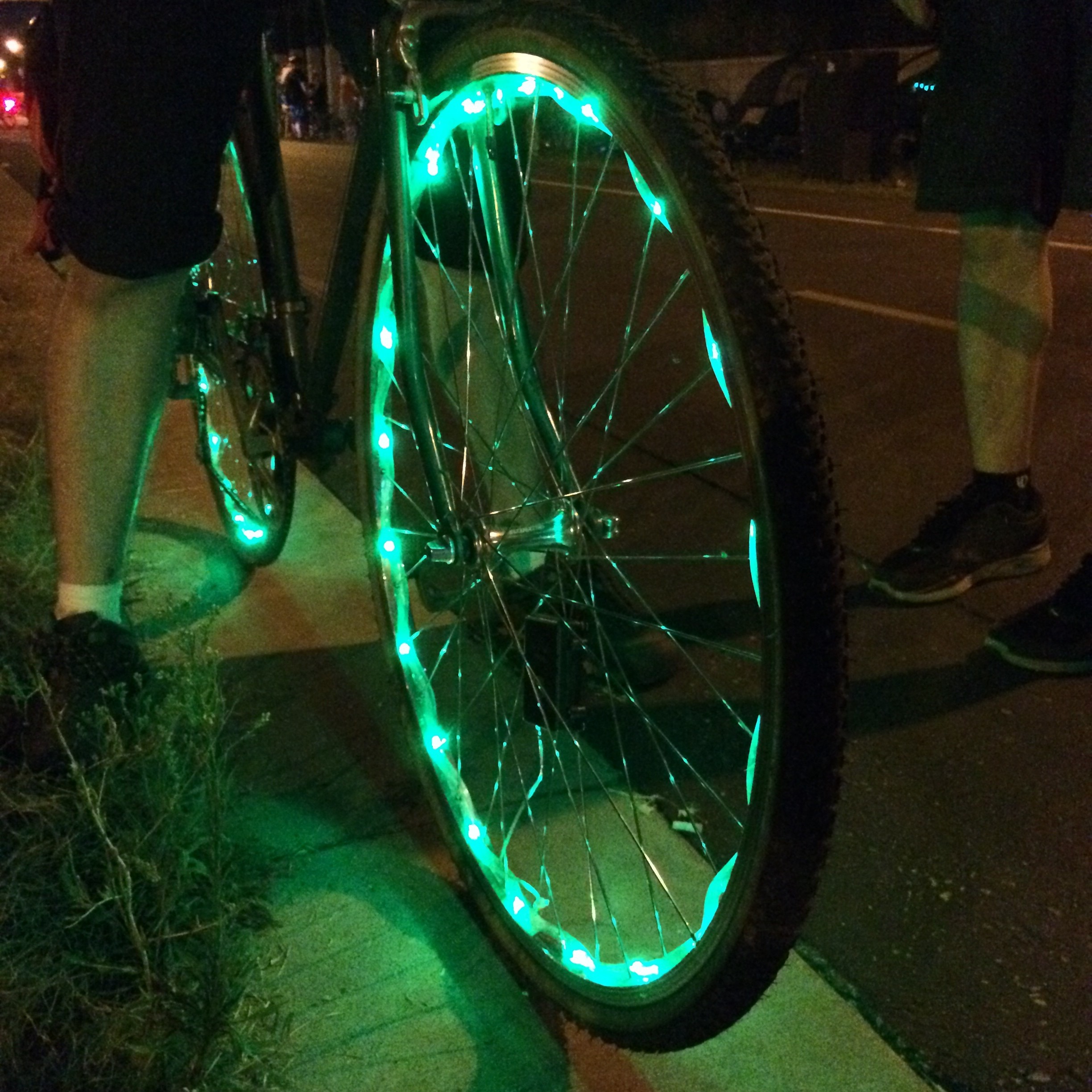 Peter's Light Up Wheels at like 1am