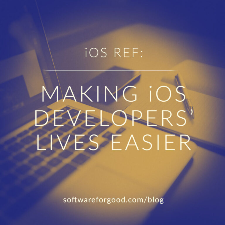 iOS Ref: Making iOS Developers’ Lives Easier