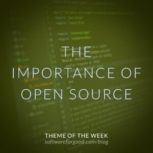 the importance of open source