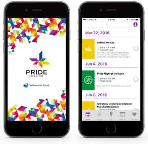 Twin Cities Pride mobile app