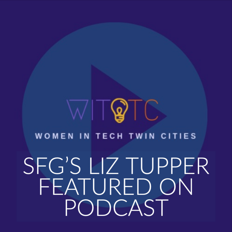 SfG’s Liz Tupper Featured on Women in Tech Podcast