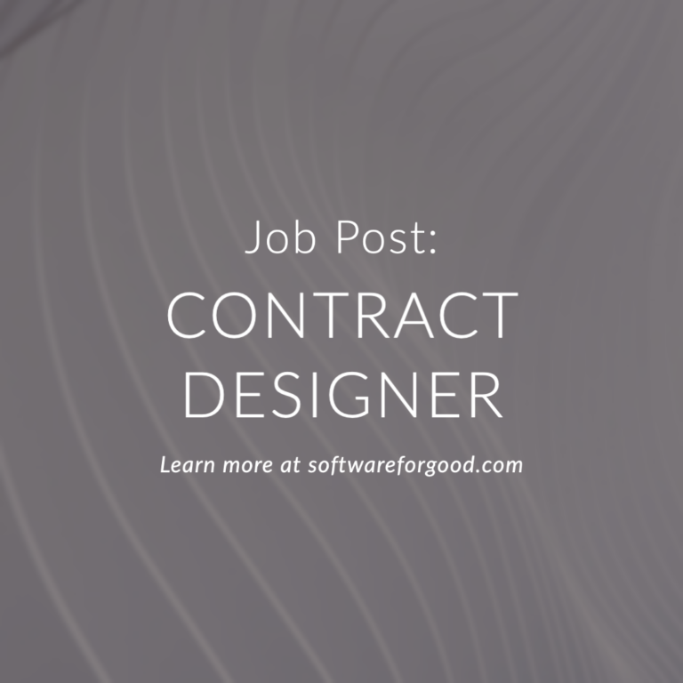 Job Post: Contract Designer