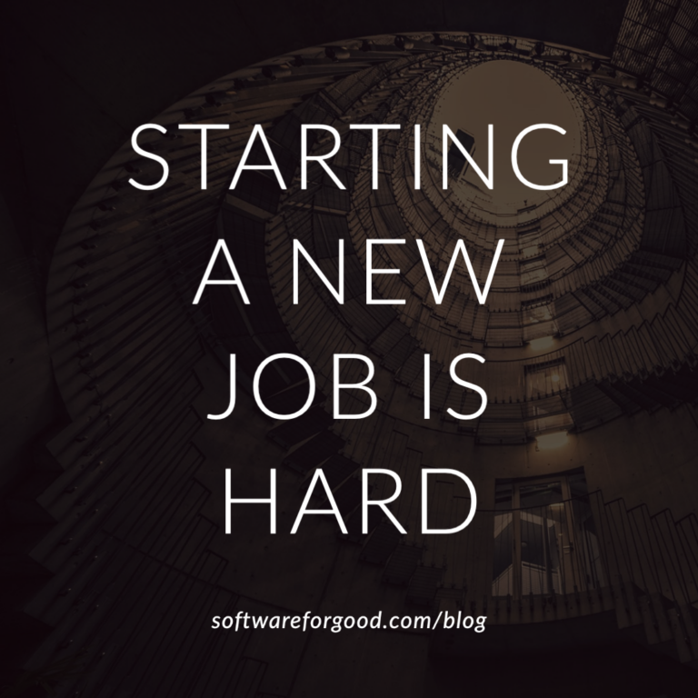 Starting a New Job Is Hard